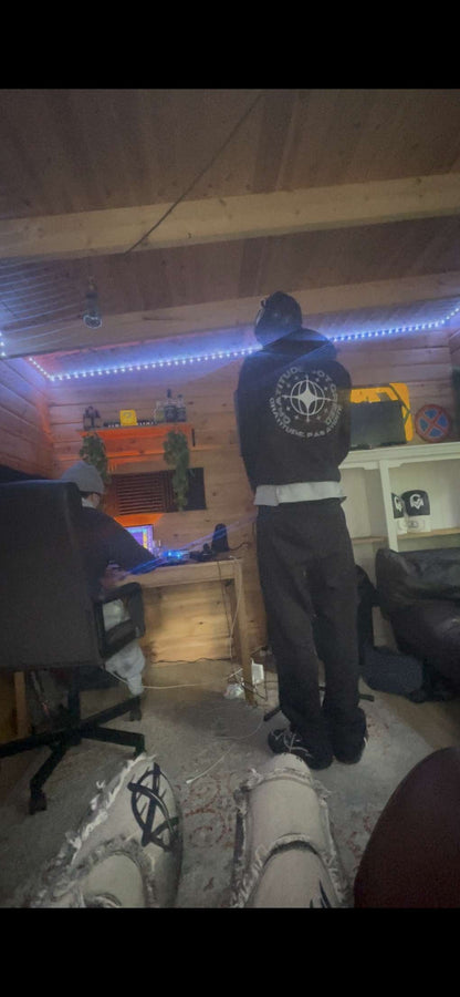 GNG flared tracksuit hoodie