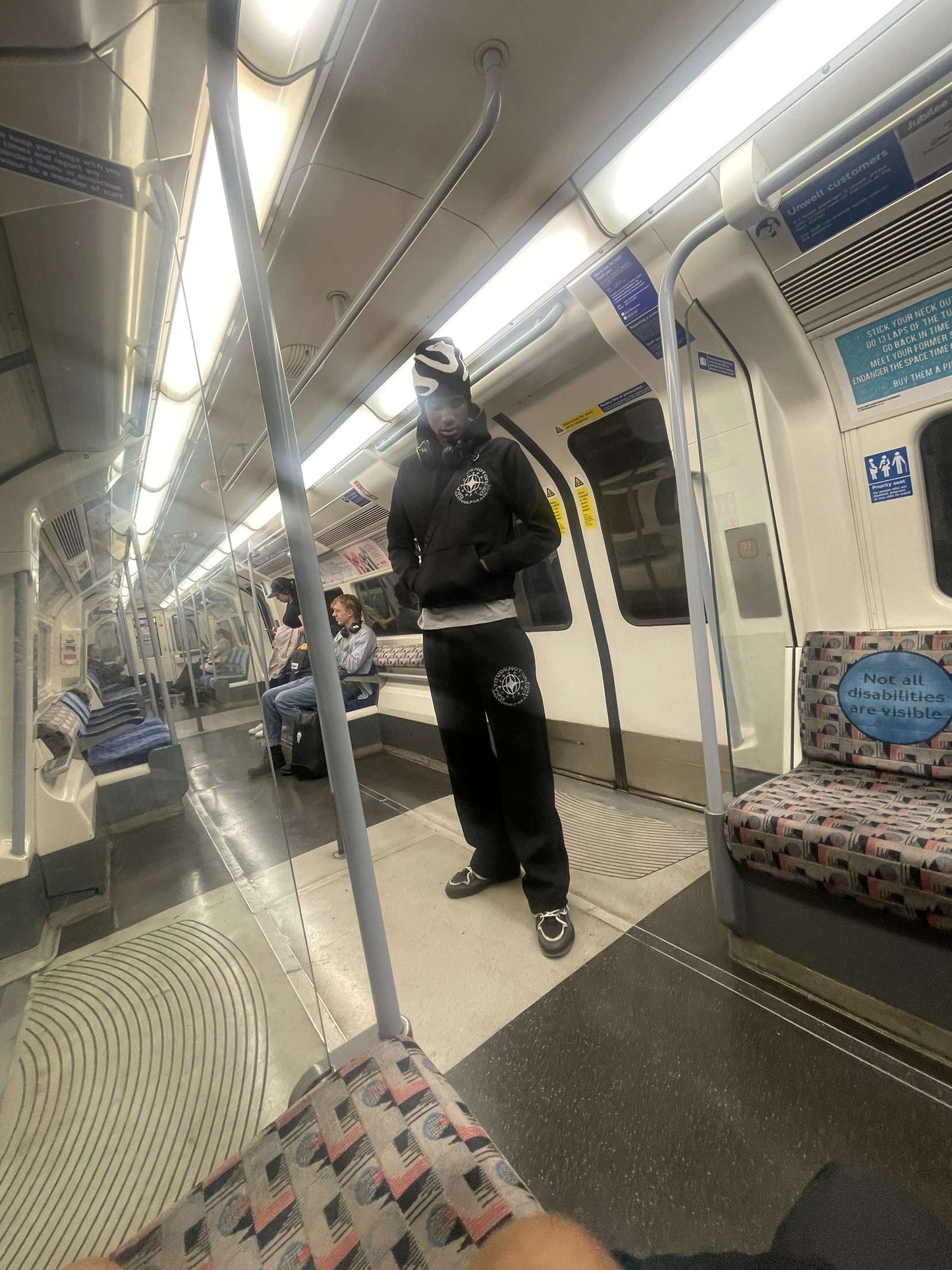 GNG flared tracksuit hoodie