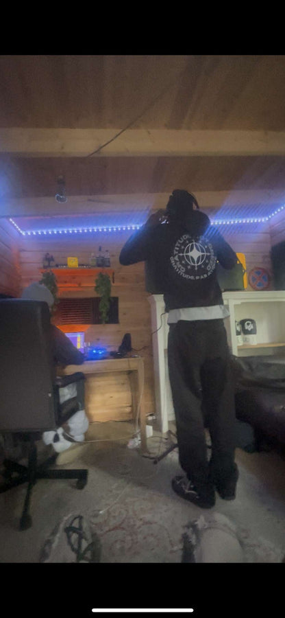 GNG flared tracksuit hoodie